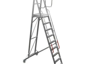 Scara aluminiu SPMF9, 1 x 9 trepte