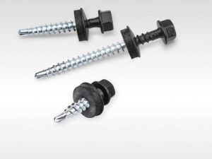 Suruburi autoforante pt. metal 4,8x35 EPDM RAL 9005, 250 buc/cut
