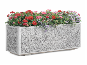 Jardinieră beton Oxford exterior 100x35x47 cm – vedere produs