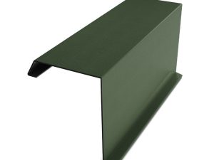 Bordura fronton Bilka,  RAL 6020, mat,  2000 x 312.5 x 0.5 mm