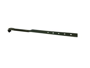 Brida jgheab 125, RAL 6020, verde = 830