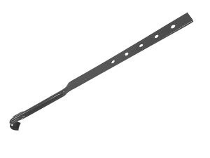 Brida jgheab 125, RAL 7011, grafit = 087