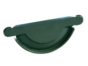 Capac Jgheab 125, RAL 6020, verde = 830