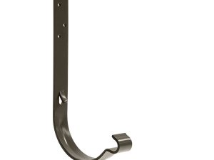 Carlig Jgheab 125 X 210 Mm, RAL 8019, maro inchis = 387