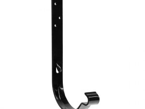 Carlig Jgheab 125 X 210 Mm, RAL 9005, negru = 015