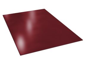 Tabla plana, lucios, 2000x1250x0,4mm, RAL 3005
