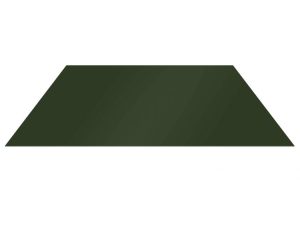 Tabla plana, lucios, 2000x1250x0,5mm, RAL 6005