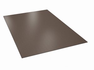 Tabla plana, mat, 2000x1250x0,5mm, RAL 8019
