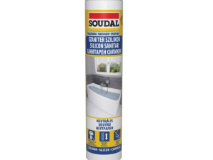 Silicon sanitar neutru, alb, 280ml