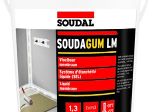Soudagum LM membrană impermeabilizantă lichidă albă, 4kg - 126581