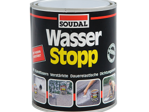 Pasta hidroizolanta ranforsata cu fibre sintetice Soudal Wasser Stop