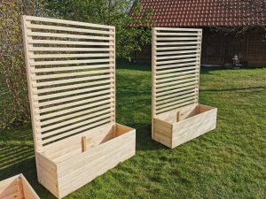 Jardiniera PRIVACY ONE 100x45x60 cm + panou 180cm