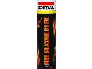 SOUDAL Fire Silicon B1 FR gri siliconic rezistent la foc (300 ml) - 147412