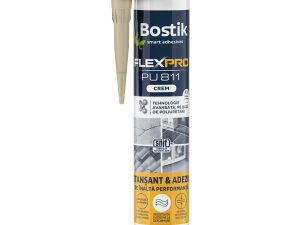 Etansant si adeziv poliuretanic, Bostik FLEXPRO PU 811, crem, interior / exterior, 300 ml