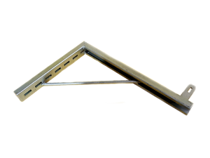 Cravata pentru armat stalpi, otel zincat, 15-45 cm