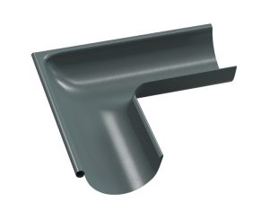 Coltar jgheab exterior Bilka, 90 grade, metalic - ral 7011