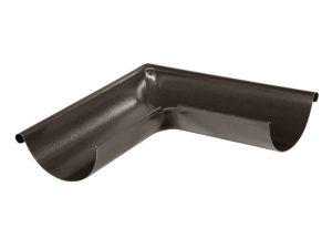 Coltar jgheab exterior Bilka, 90 grade, metalic - ral 8019