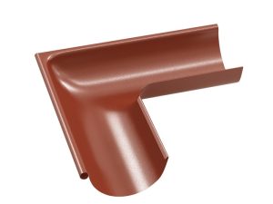 Coltar jgheab exterior Bilka, 90 grade, metalic - ral 8004