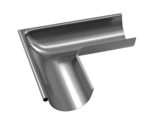 Coltar jgheab exterior Bilka, 90 grade, metalic - Magnelis