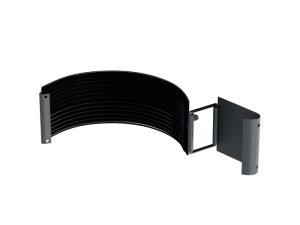 Element imbinare jgheab, pentru sistem pluvial, Bilka, metalic, gri grafit (RAL 7024), mat,