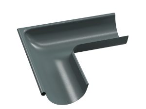 Coltar jgheab exterior Bilka, 90 grade, metalic - ral 7011