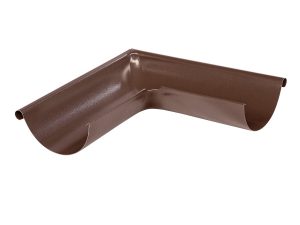 Coltar jgheab exterior Bilka, 90 grade, metalic - ral 8017
