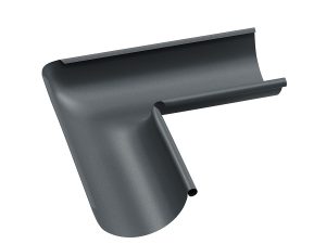 Coltar jgheab interior Bilka, 90 grade, metalic - ral 7024
