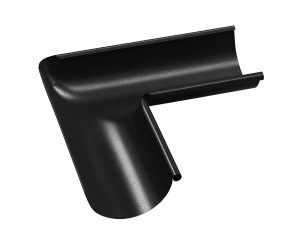 Coltar jgheab interior Bilka, 90 grade, metalic - ral 9005