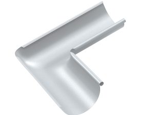 Coltar jgheab interior Bilka, 90 grade, metalic - ral 9006