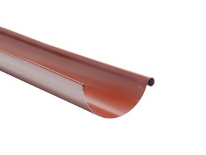Jgheab metalic, RAL 3009, lucios, D 125, 4 m