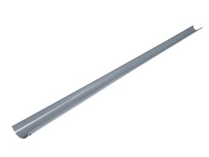 Jgheab metalic, RAL 7011, lucios, D 125, 4 m