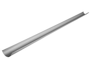 Jgheab metalic, RAL 9006, lucios, D 125, 4 m