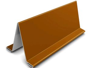 Opritor de zapada Bilka, RAL 8004, mat, 2000 x 0.5 mm