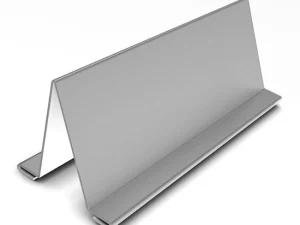 Opritor de zapada Bilka, RAL 9006, 2000 x 0.5 mm