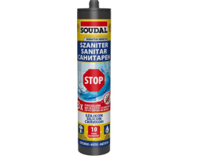 Silicon sanitar STOP, alb, 280ml
