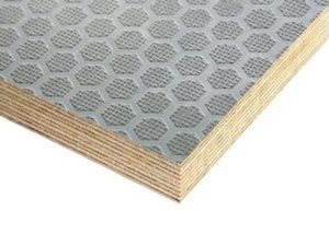 Placaj antider hexa mest (miez mest/plop) Welde 1250×2500×12 mm gri
