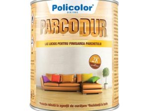 Lac pentru parchet, Policolor Parcodur, transparent, 4 l