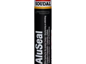 Etanșant SOUDAL Aluseal 310 ml pentru îmbinări în unghi – etanșare durabilă, flexibilă și rezistentă la intemperii