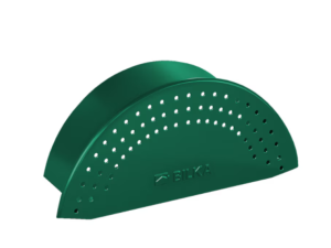 Capac de coamă Bilka verde RAL 6005, finisaj lucios, grosime 0.5 mm