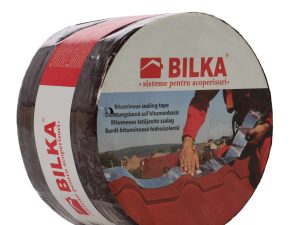 Bandă de etanșare Bilka Aluband 100 mm x 10 m, maro – etanșare și hidroizolații