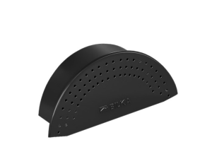 Capac de coamă Bilka negru RAL 9005, finisaj lucios, grosime 0.5 mm