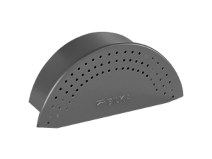 Capac de coamă Bilka argintiu RAL 9006, finisaj lucios, grosime 0.5 mm