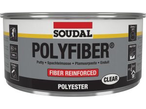 Chit transparent pentru repararea caroseriei din polifibră 1,5 kg