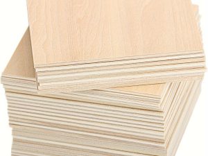 Set 10 bucăți placaj fag 500x300 mm pentru tăiere laser și traforaj