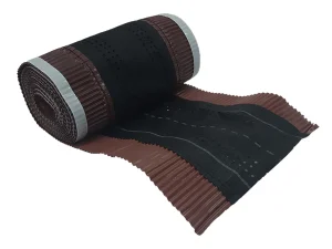 Bandă coamă rigidă Bilka pentru acoperiș, sistem de ventilare și etanșare coamă