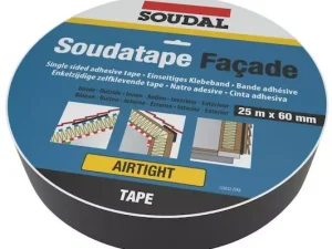 Bandă etanșă etanșă la aer SOUDAL Soudatape Fațadă 60mm x 25m - 125012