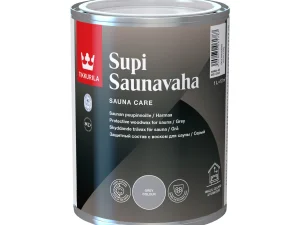 Tikkurila Supi SaunaVaha ceară pentru protecția și finisarea lemnului în saune și spații umede