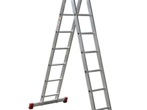 Scara aluminiu Forte 4207, dubla, 2 x 7 trepte