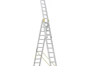Scara aluminiu Forte 8612, universala, 3 x 12 trepte
