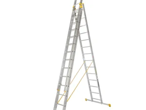 Scara aluminiu Forte 8614, universala, 3 x 14 trepte
